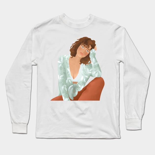 Sofia Long Sleeve T-Shirt by Yael Hofri